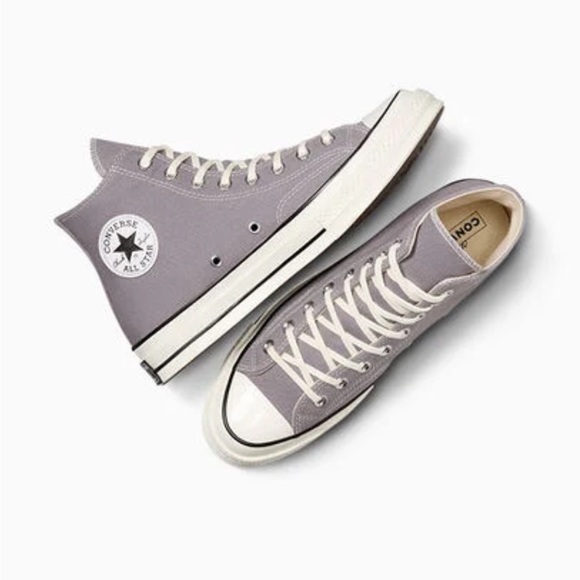 Converse Shoes - Converse Chuck Taylor High Tops Chuck 70 Canvas men’s 5 women’s 7 Stone Grey